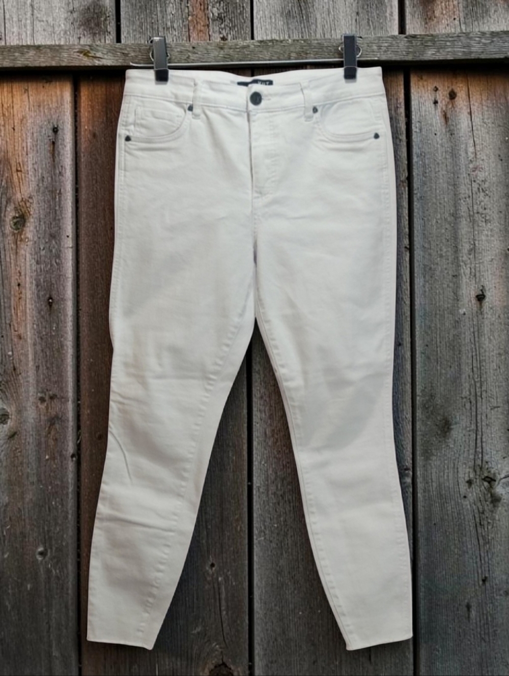 KUT from the Kloth White Skinny Jeans Size 6 KP0934MA4 Like New